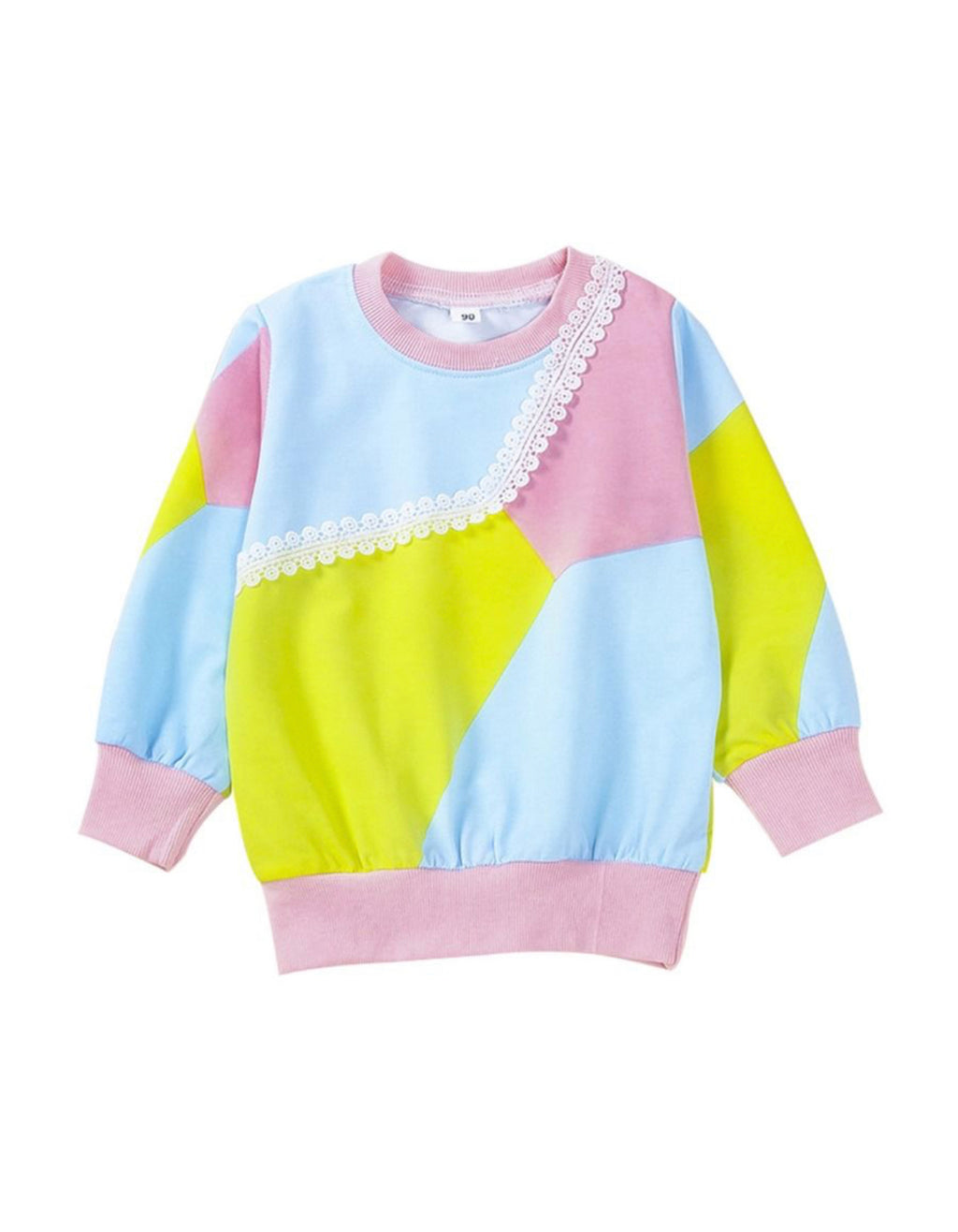 Pastel Crew Neck Sweatshirt