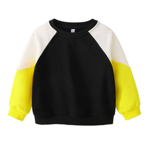 Neon Sleeve Colorblock Sweatshirt